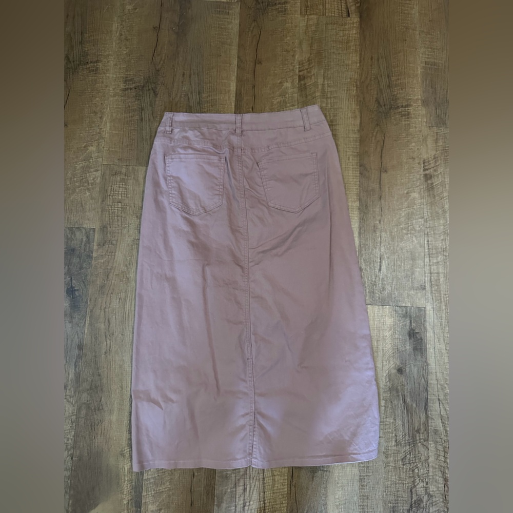 Inherit Co. mauve midi Stella skirt - Picture 2 of 4